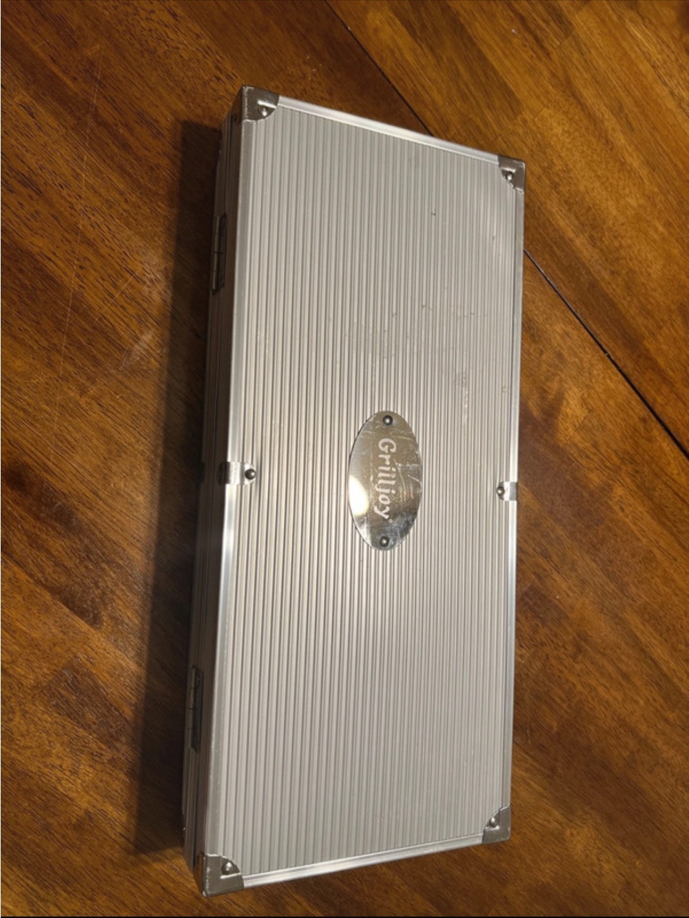 Grilljoy Aluminum Tool/Accessory Case in Silver